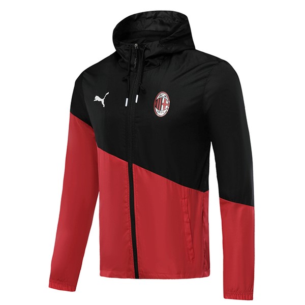 Rompevientos AC Milan 2019-20 Negro Rojo